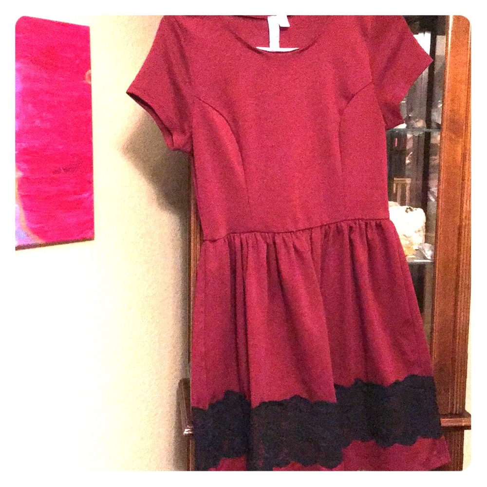 Red dress